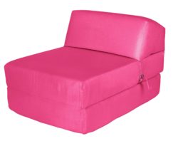 ColourMatch - Single Cotton Chairbed - Funky Fuchsia